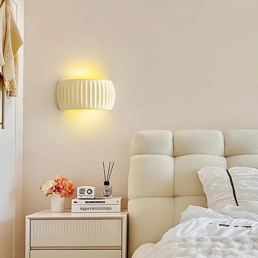 The Sun of Art Deco Resin Wall Light | Souliia