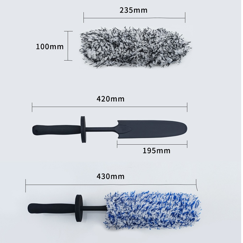 Scratch-Free Microfiber Wheel Brush - Souliia