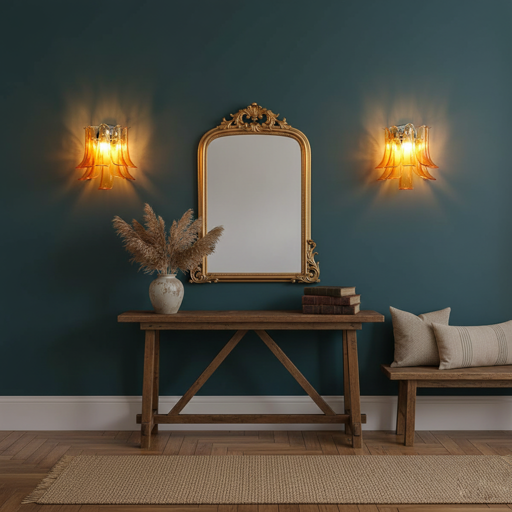 Lampada da parete Valier a forma di petalo | Souliia