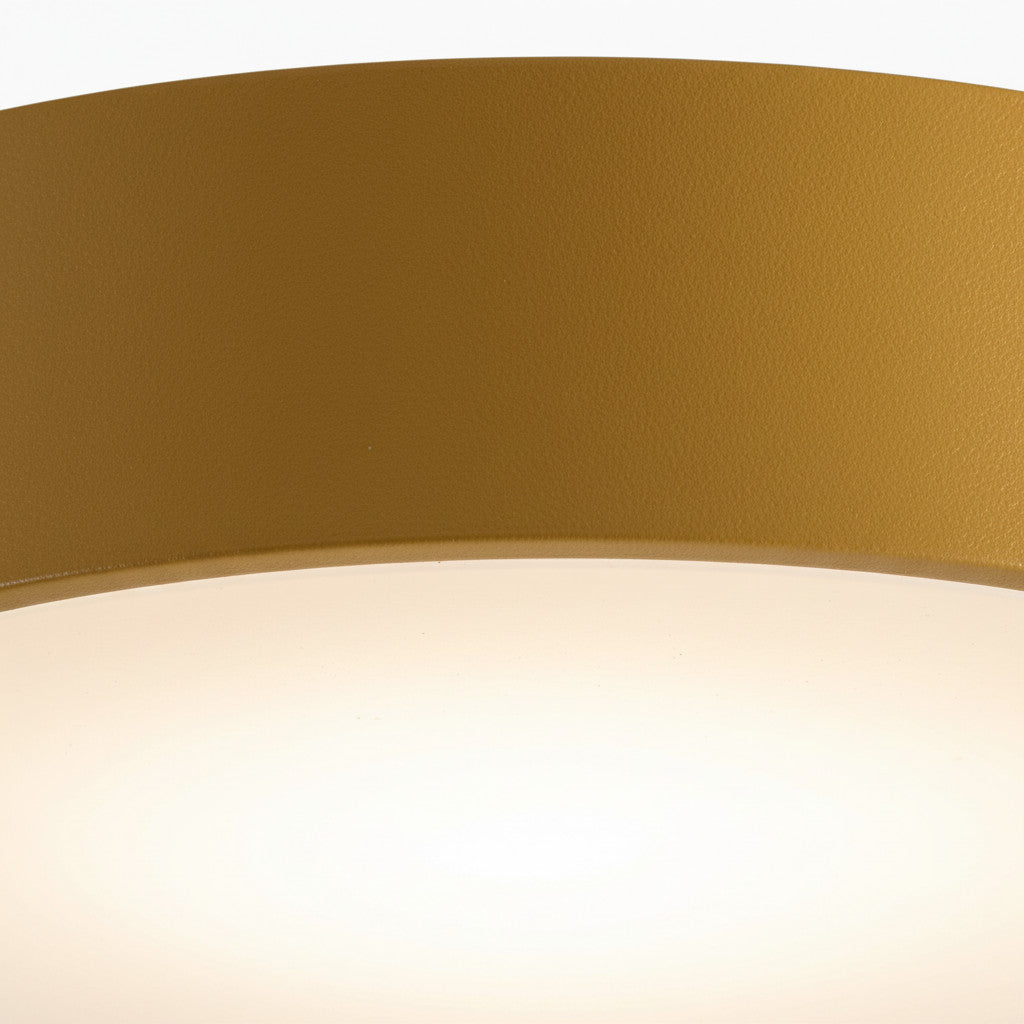 Rondi Minimalist Round LED Ceiling Light - Circular Iron Design for Living Room and Bedroom | Souliia