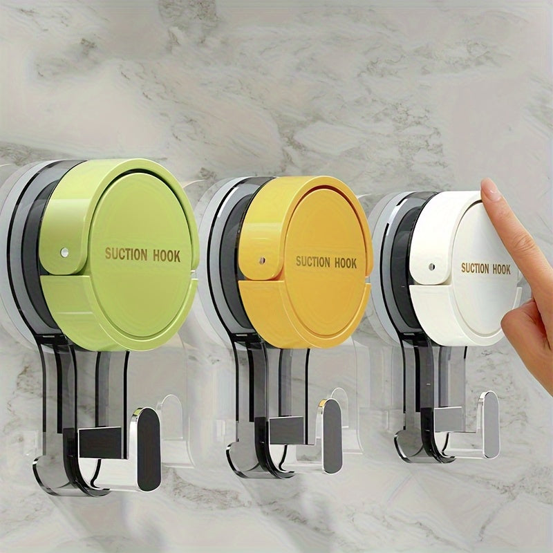 Set of 3 Suction Cup Hooks - Souliia
