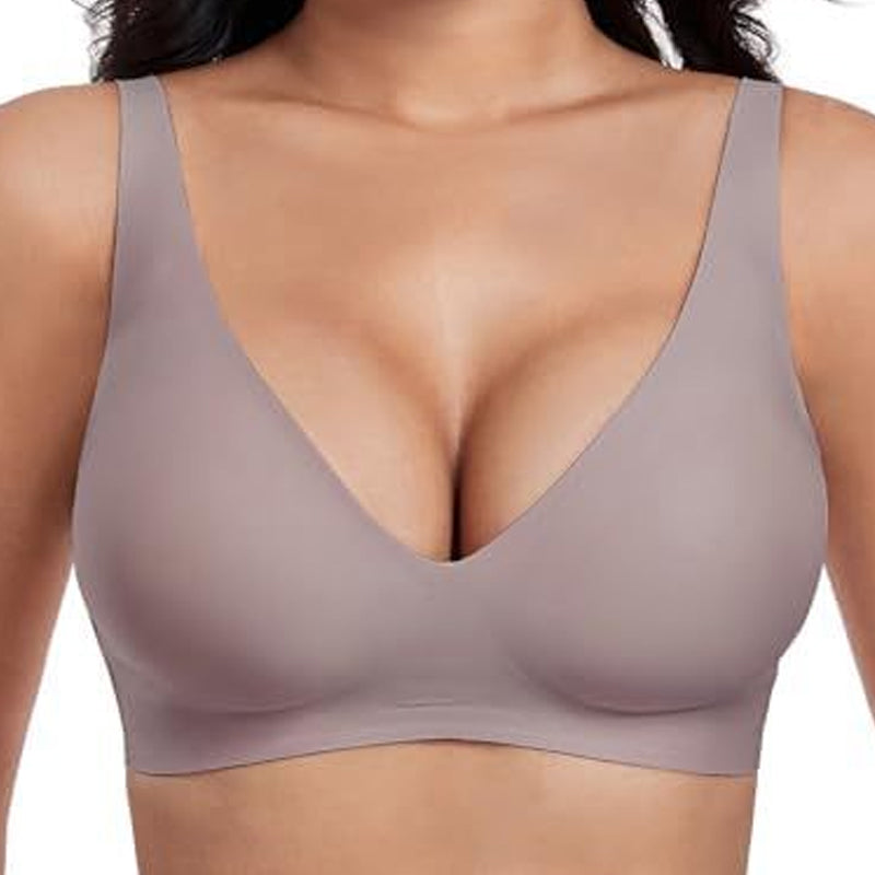 VivaLuxe – Seamless Wireless Lift Bra with Side Smoothing - Souliia