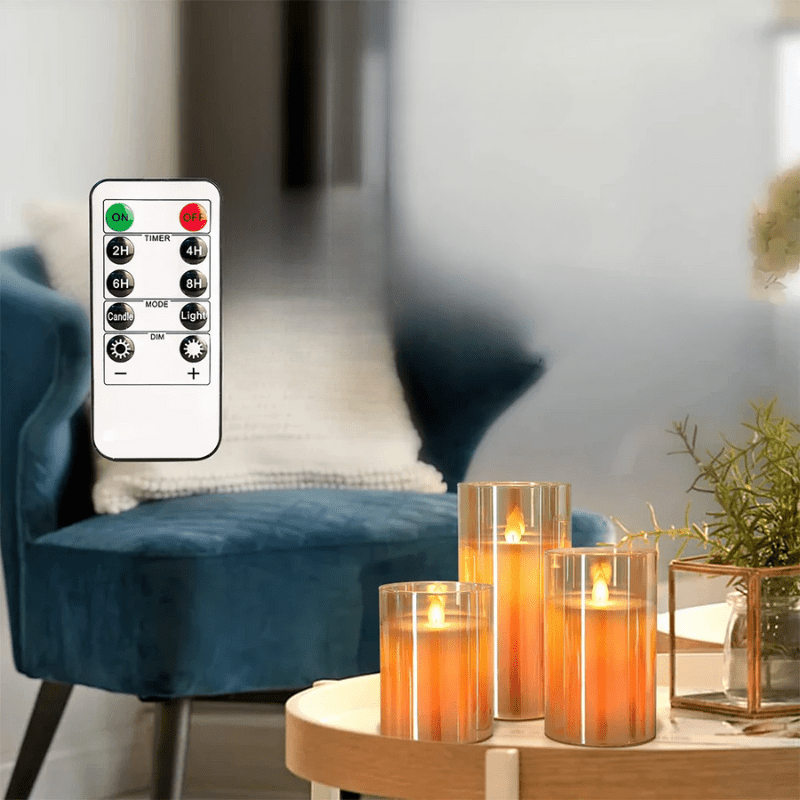 Realistická sada LED svíček - Souliia