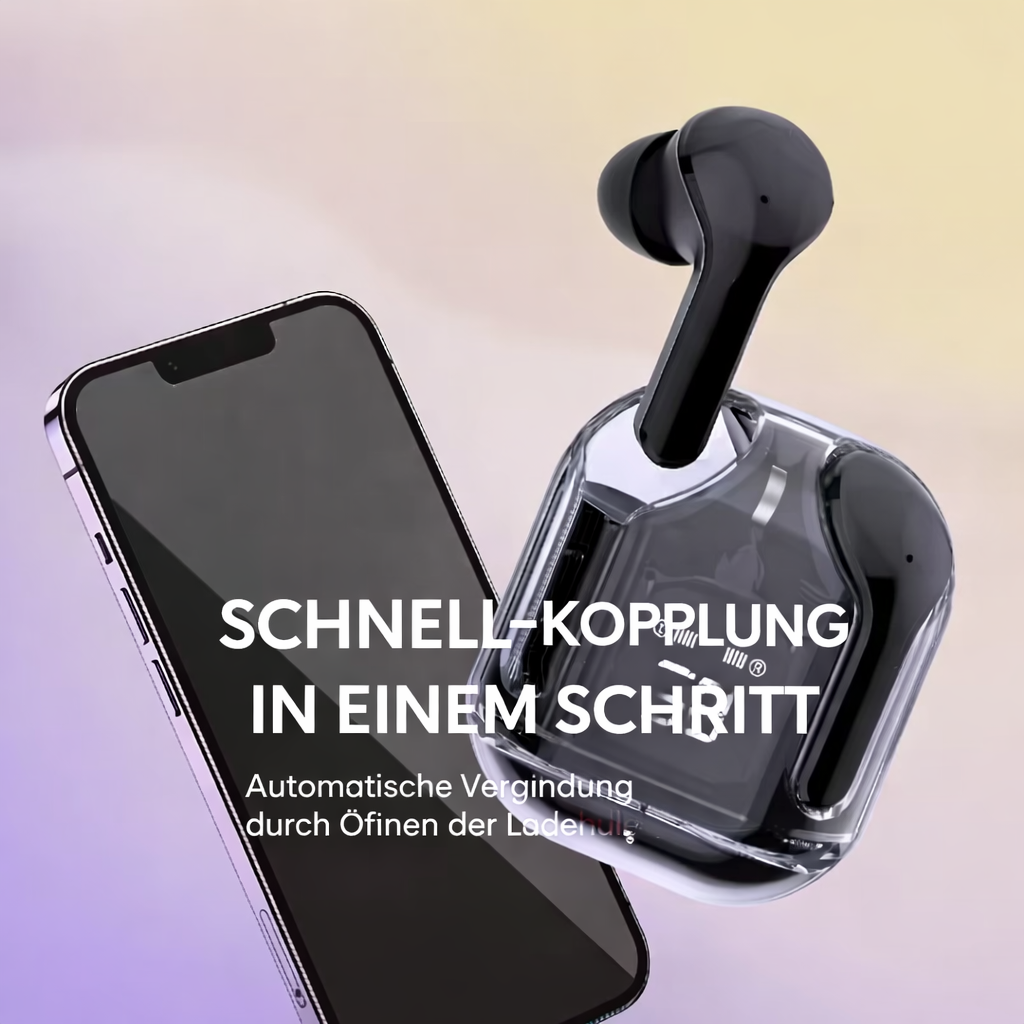 Kabellose Ohrhörer | In-Ear-Kopfhörer | Klarer Klang und lange Wiedergabezeit | ClearBeat - Souliia