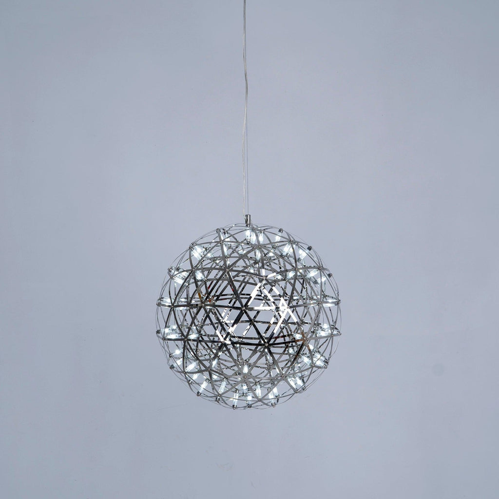 Silver Spark Ball Pendant Light | Souliia