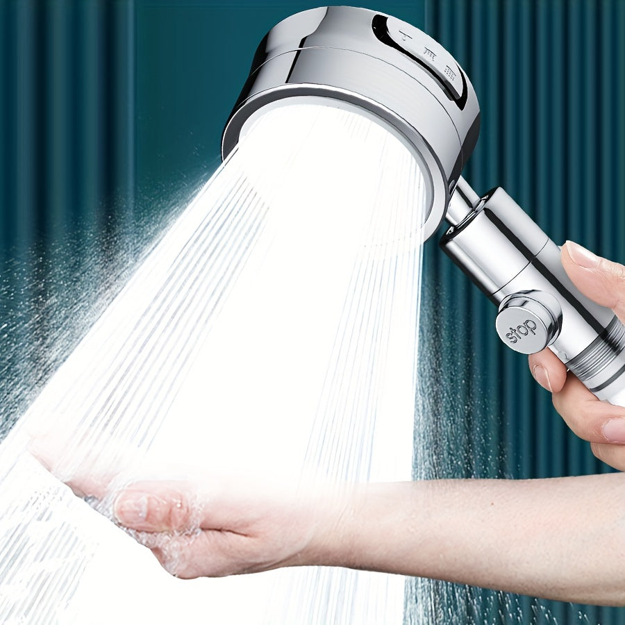 Nimbusa Adjustable Flow Showerhead — Three Distinct Spray Modes