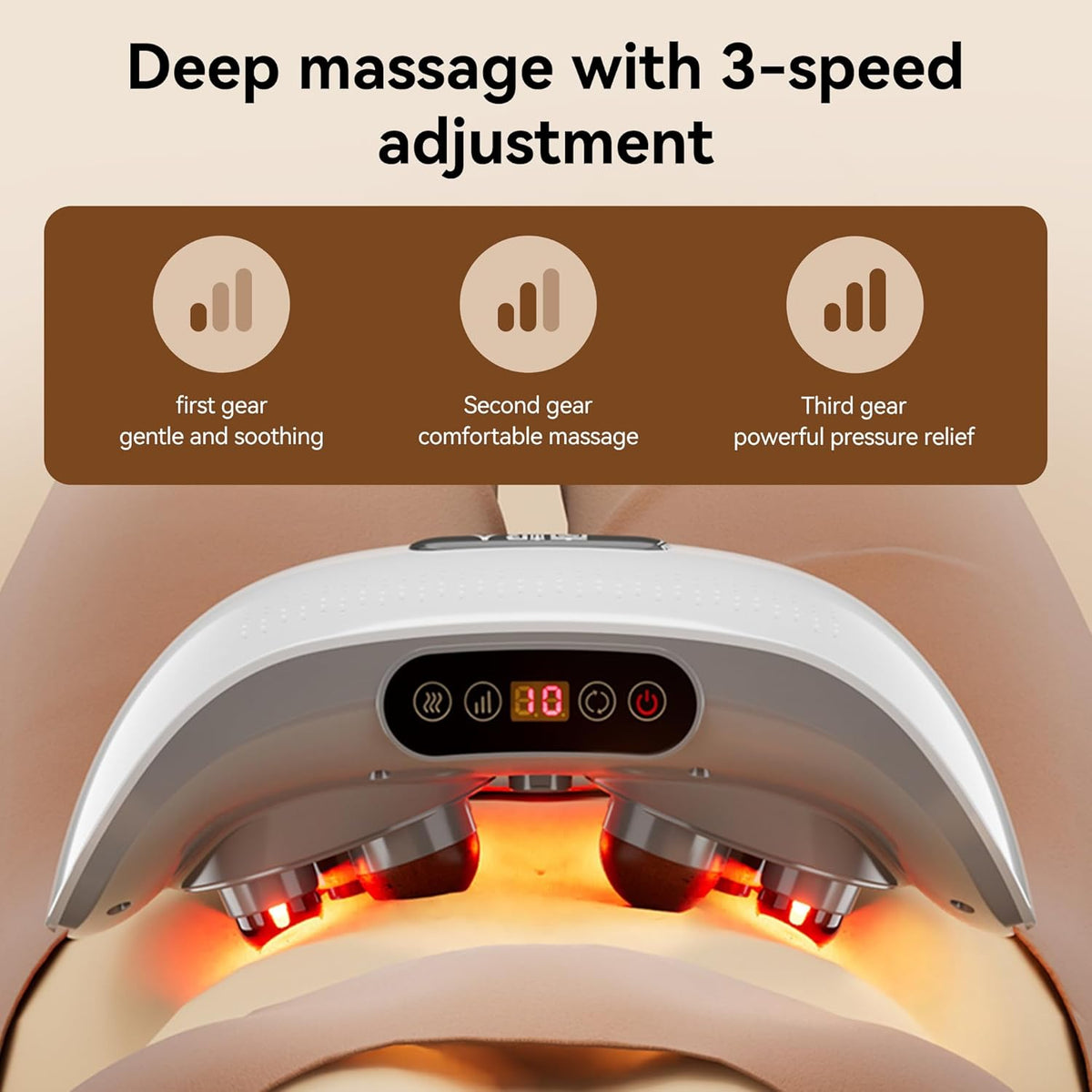 Masseur abdominal pour soulager la constipation, les gaz et les crampes menstruelles