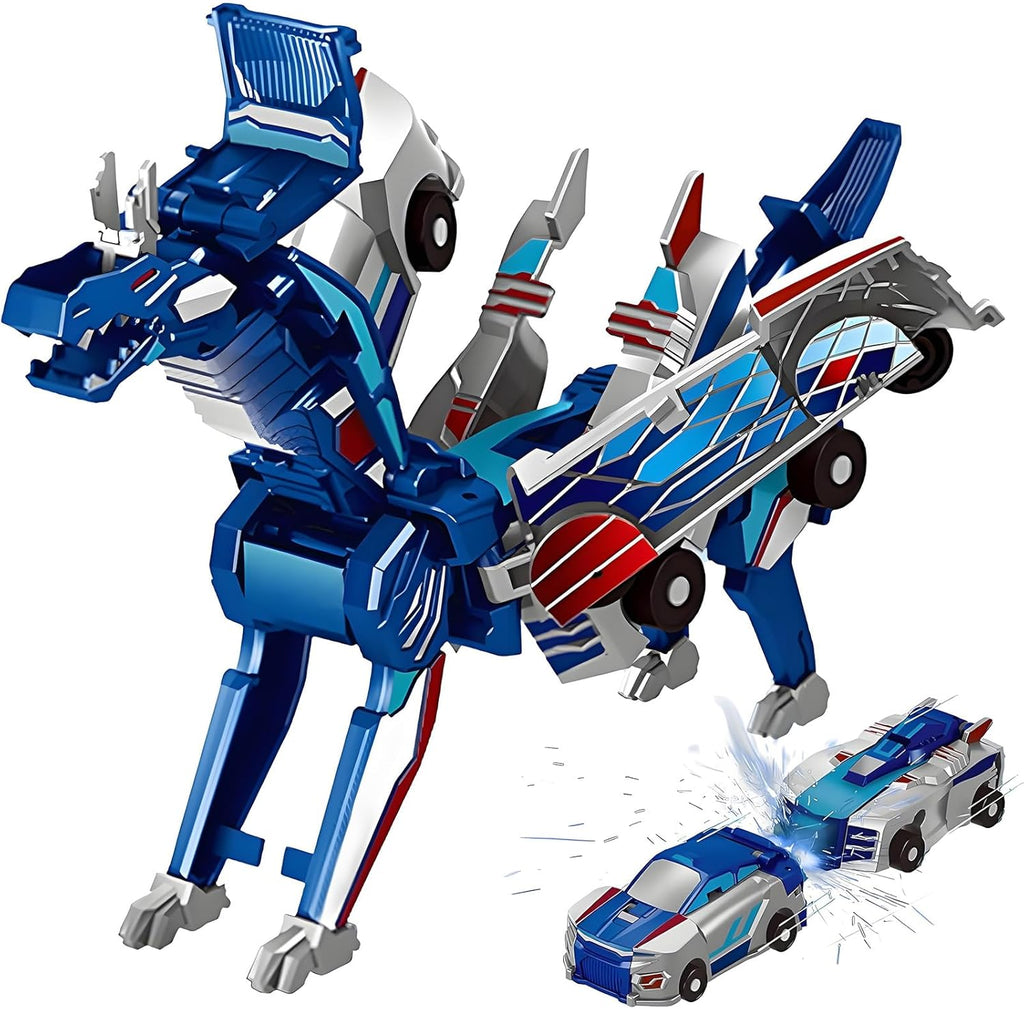 Transforming Car into a Dinosaur – Turbo Dino Model - Souliia