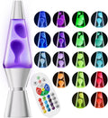 Lampă de lavă LED — lumină relaxantă cu schimbare lină a culorilor