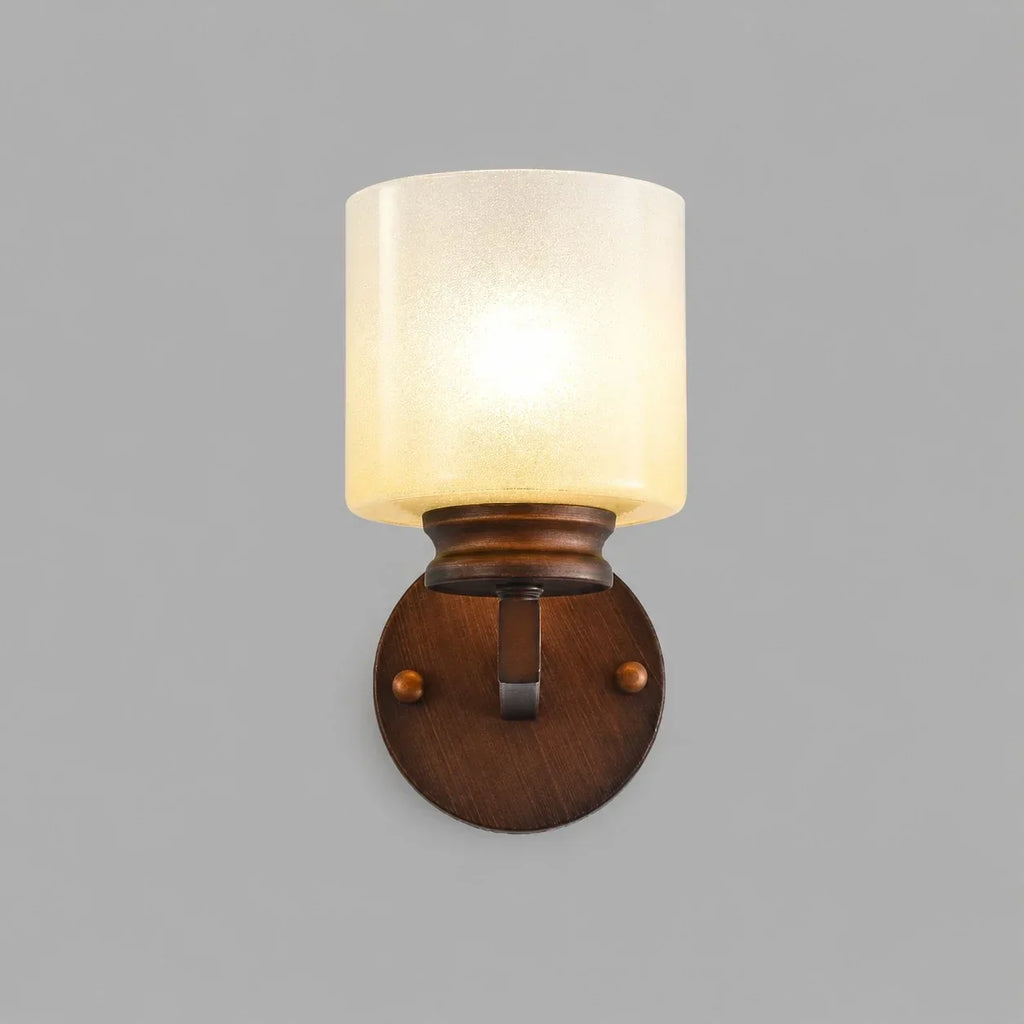 Retro Minimalist Glass Wall Lamp | Souliia