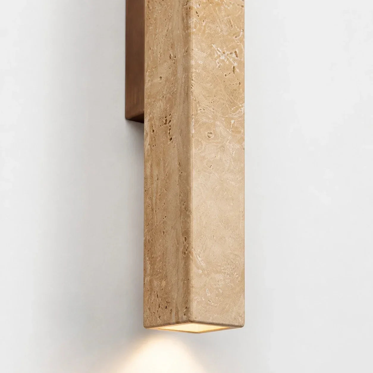 Stone Linear Wall Sconce, Up Down Wall Light for Hallway, Vanity, Bedroom and Stairway | Souliia