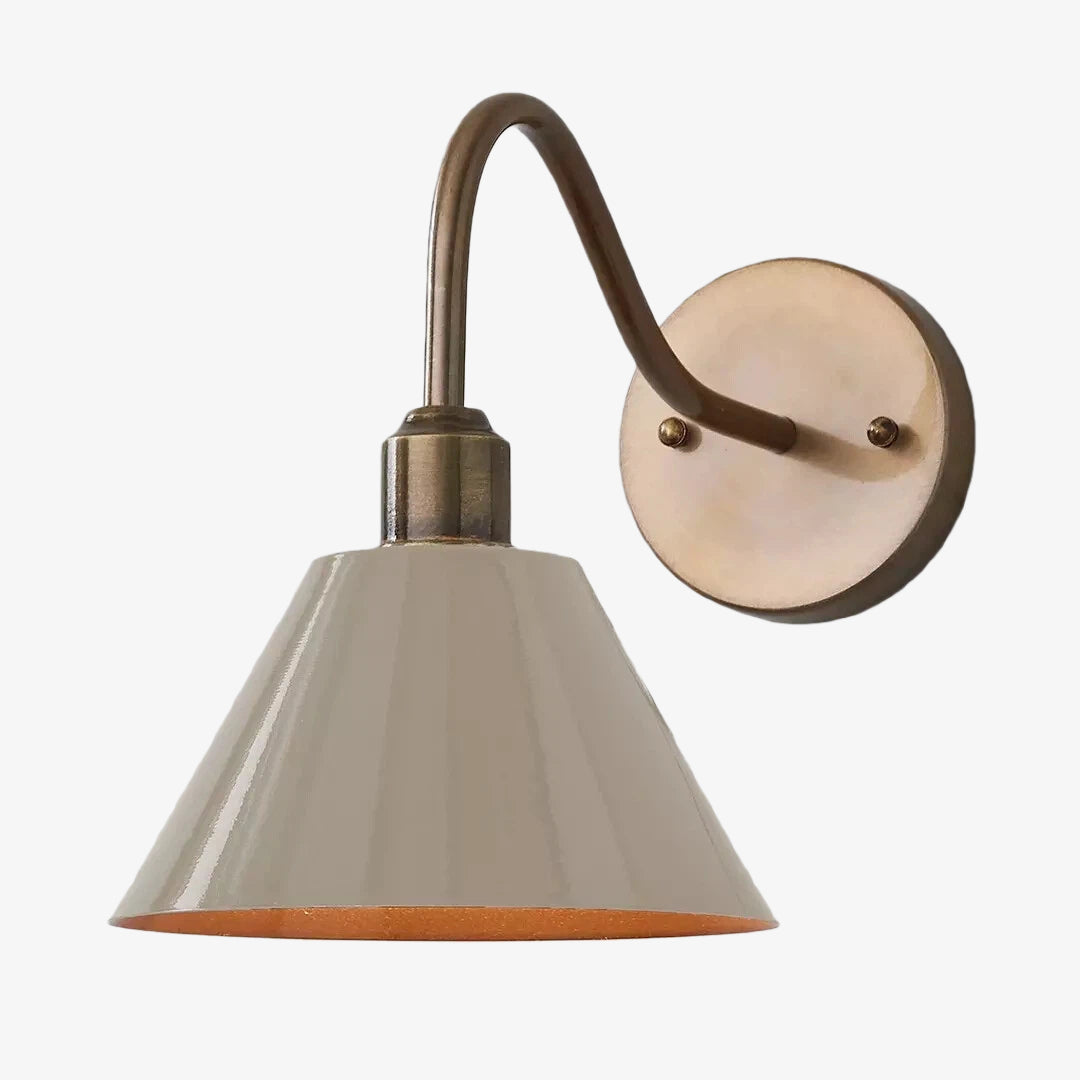 Narix Konische moderne Metall-Wandleuchte für Flure und Schlafzimmer | Souliia