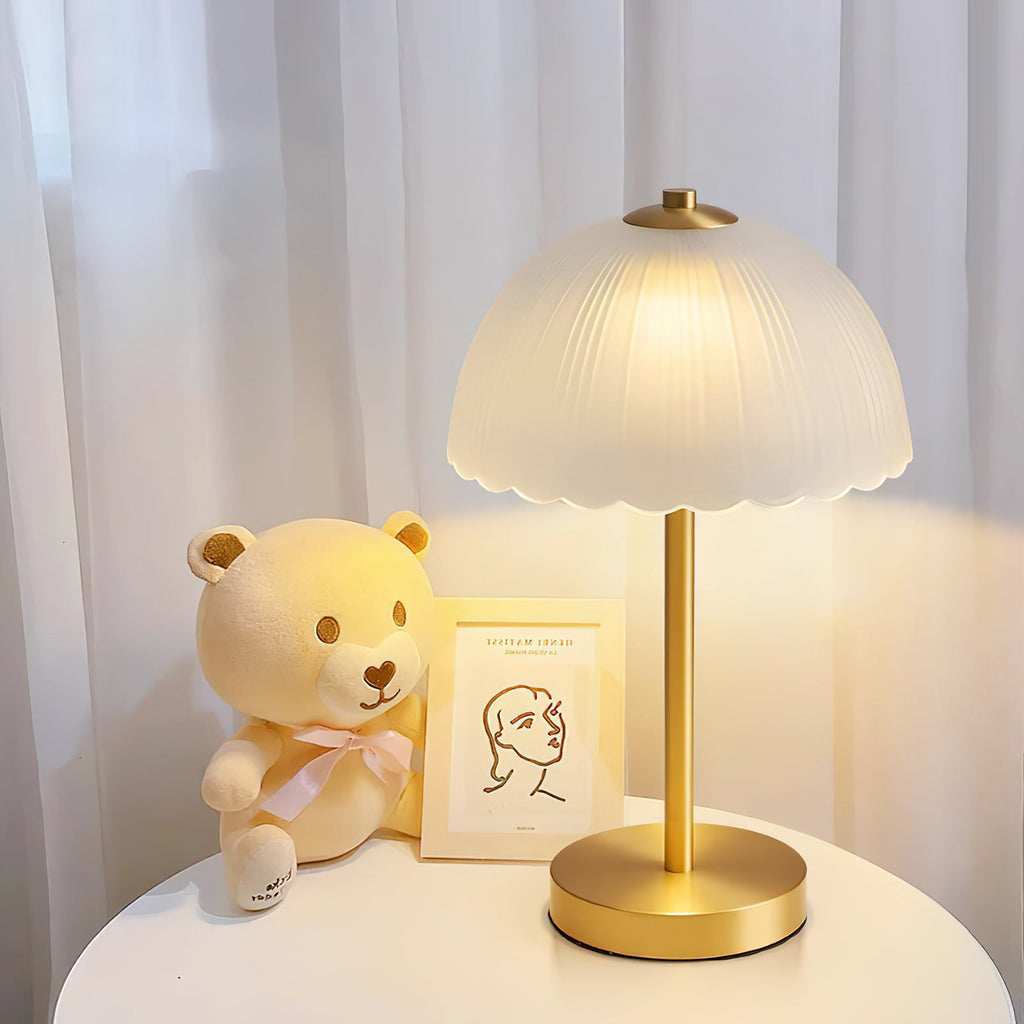 Small Umbrella Table Lamp | Souliia