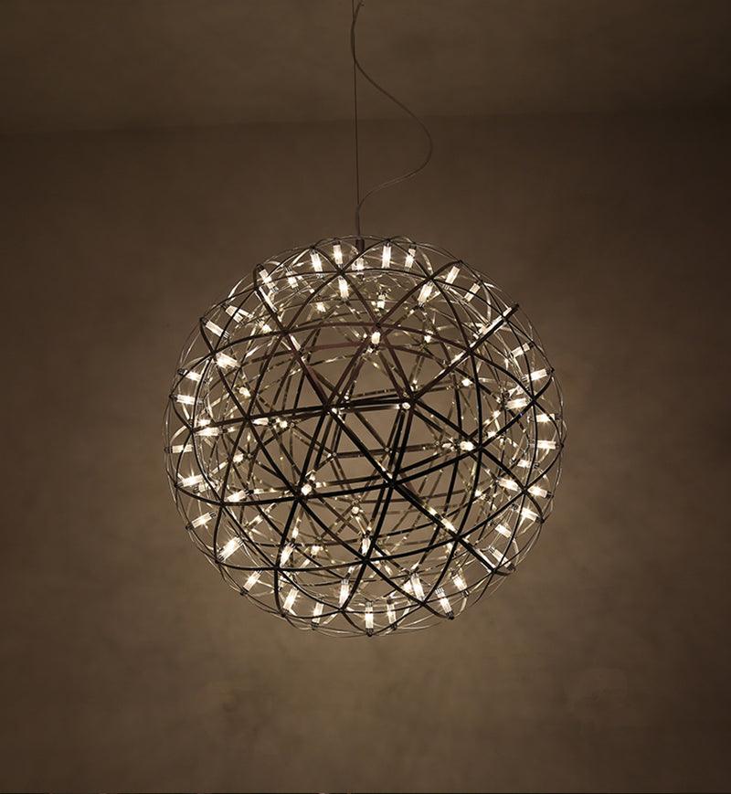 Silver Spark Ball Pendant Light | Souliia