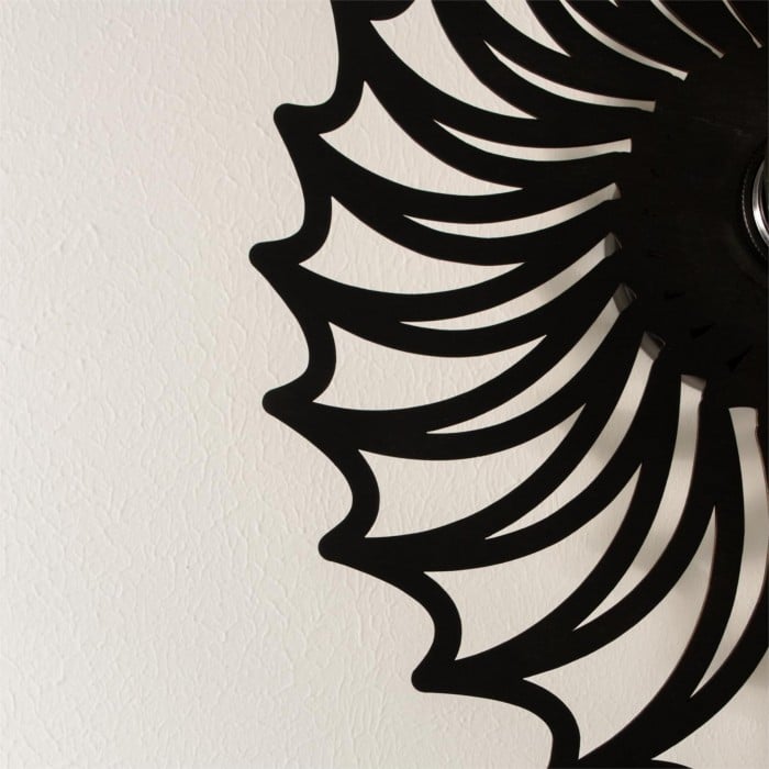 Spiralyn Nautilus-Schalen-Silhouette Moderne Wandleuchte - Beleuchtung für Wohnzimmer | Souliia