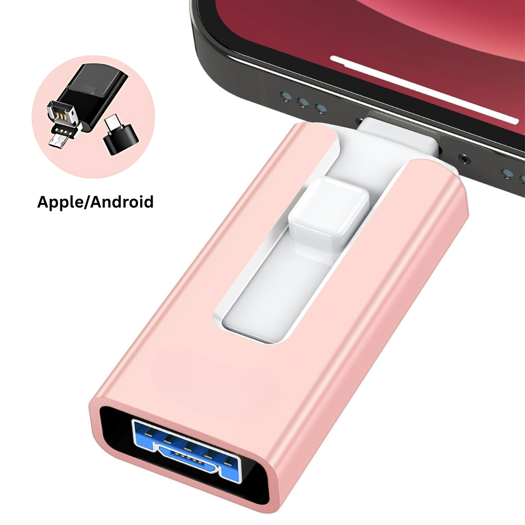 USB Drive | Additional Storage | Multi-Port File Transfer | SnapStick - Souliia