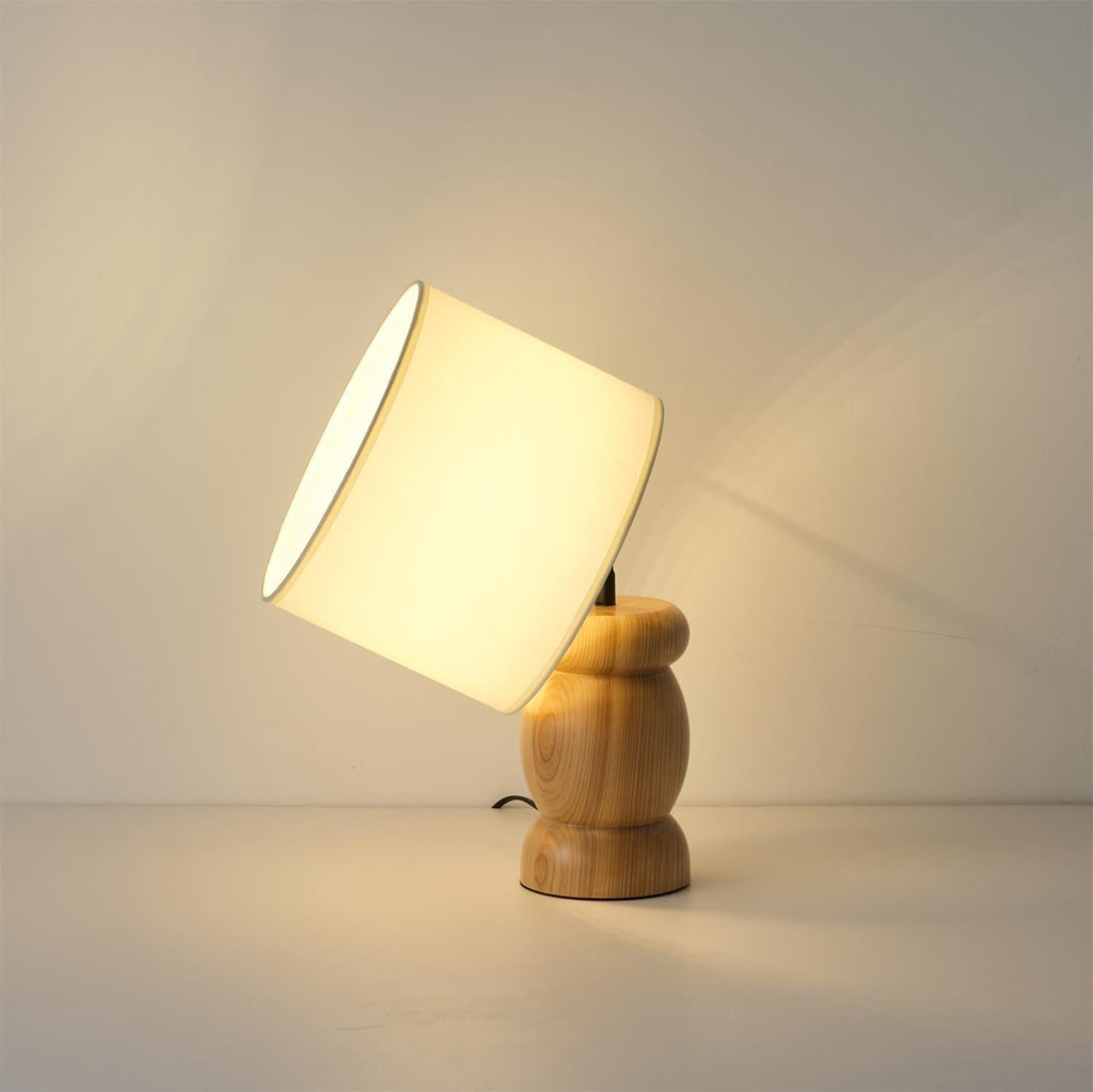 Pebble Wood Table Lamp | Souliia