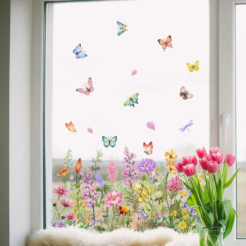 Transform Your Windows into Colorful Floral Dreams with BloomAura - Souliia