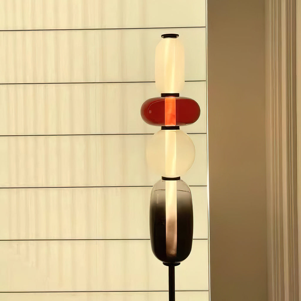 Buntglas Stehlampe | Souliia