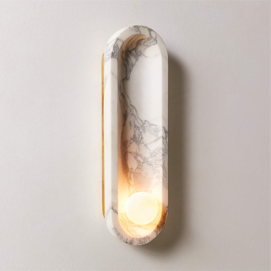 Roxane Marble Wall Lamp | Souliia