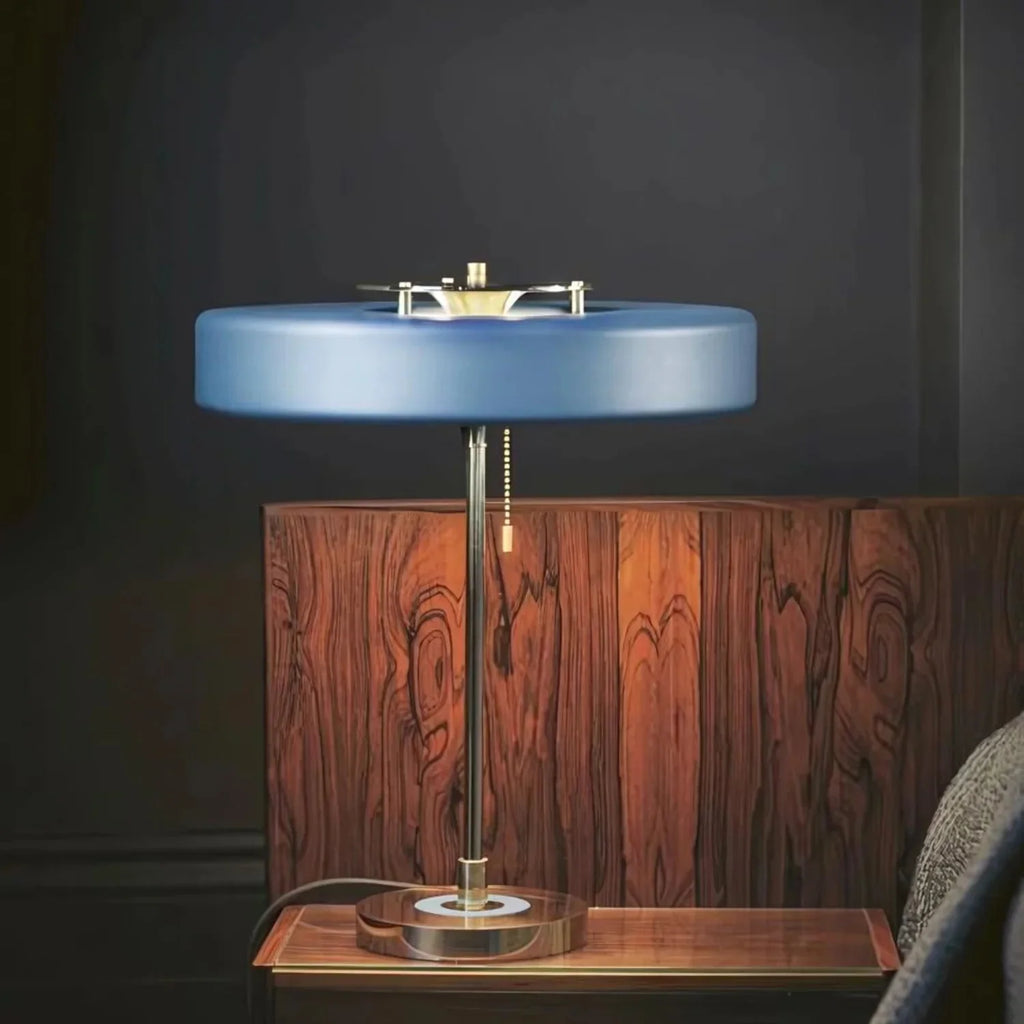 Radiant Tower of Light Minimalist Metal Table Lamp | Souliia