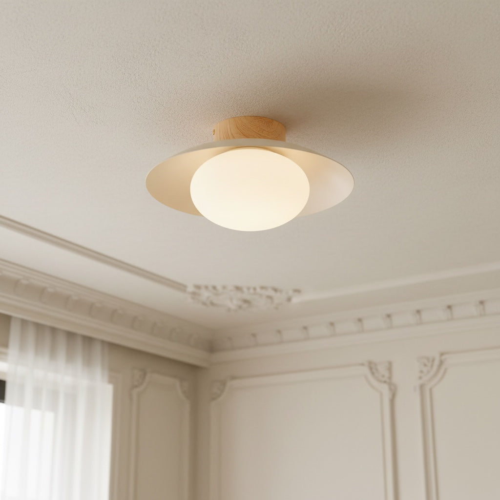Oribela Artful Glass Sphere Ceiling Light – Scandinavian Modern Ceiling Fixture for Kitchens Lounges and Bedrooms | Souliia