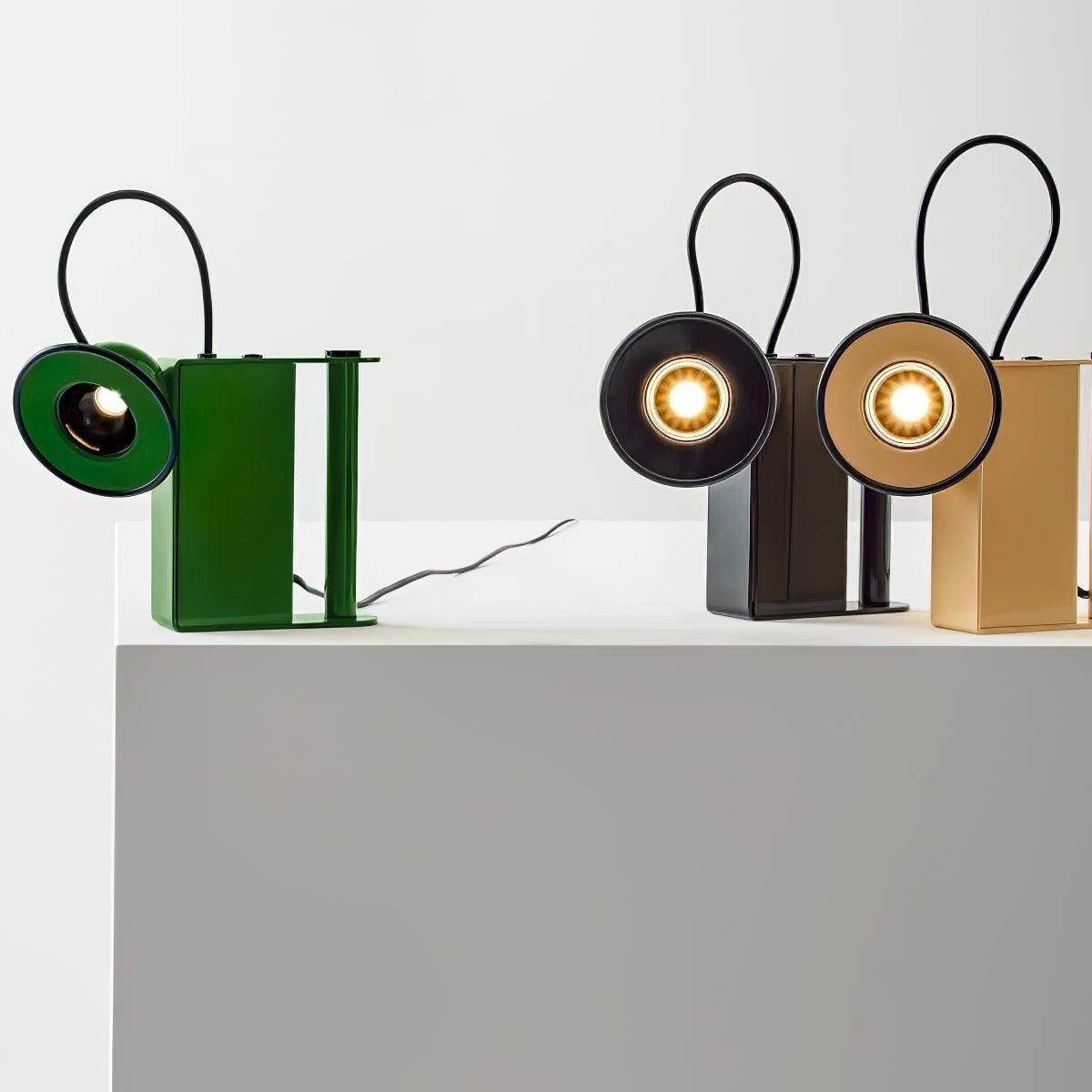 Magnetische Verstellbare Kamera Tischlampe M32 | Souliia