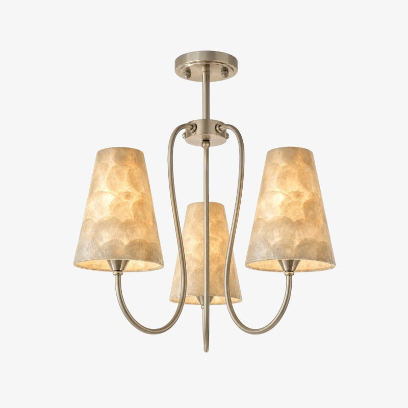 Sculptural Multi Head Pendant Chandelier for Refined Home Interiors | Souliia