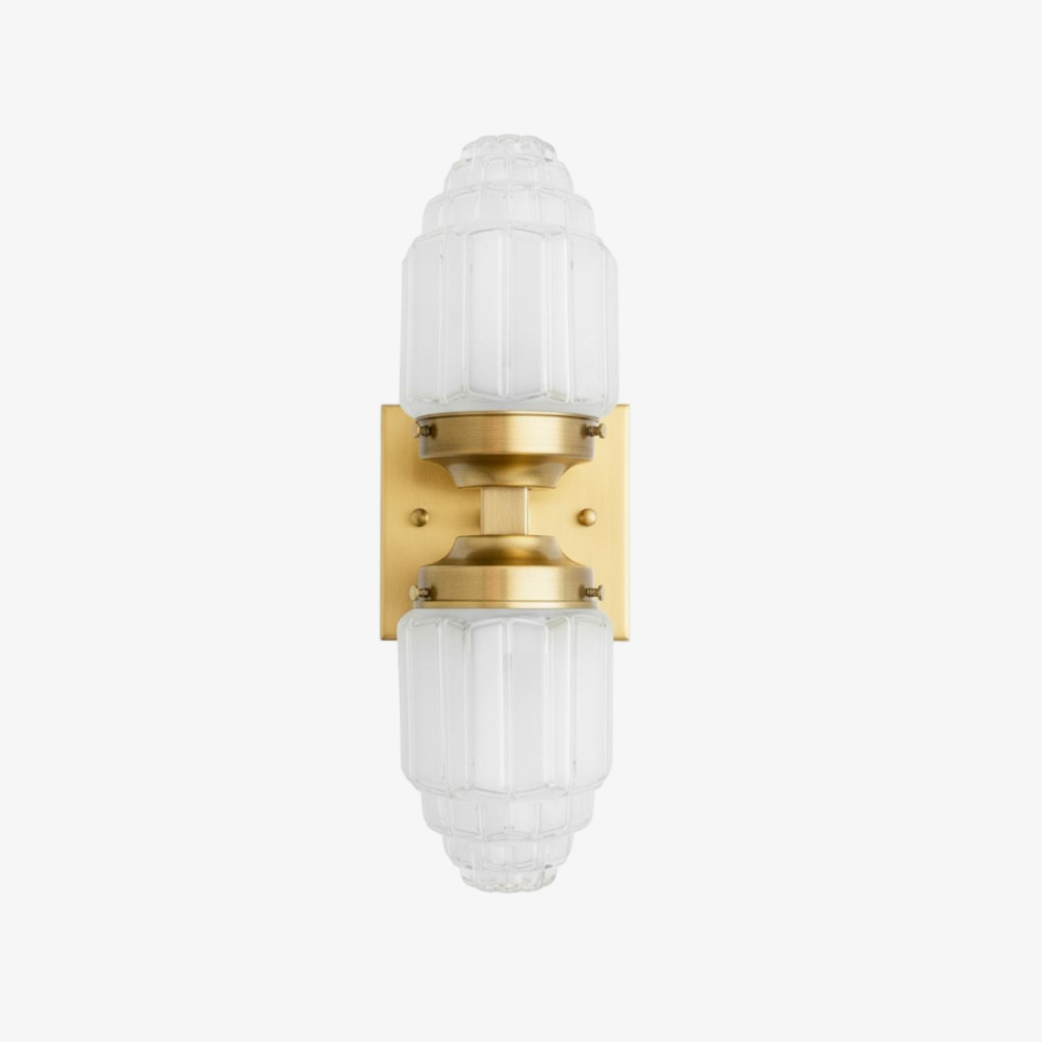 Tierlux Glass Globe Wall Sconce – Metal & Glass Lamp for Living Room or Bathroom | Souliia