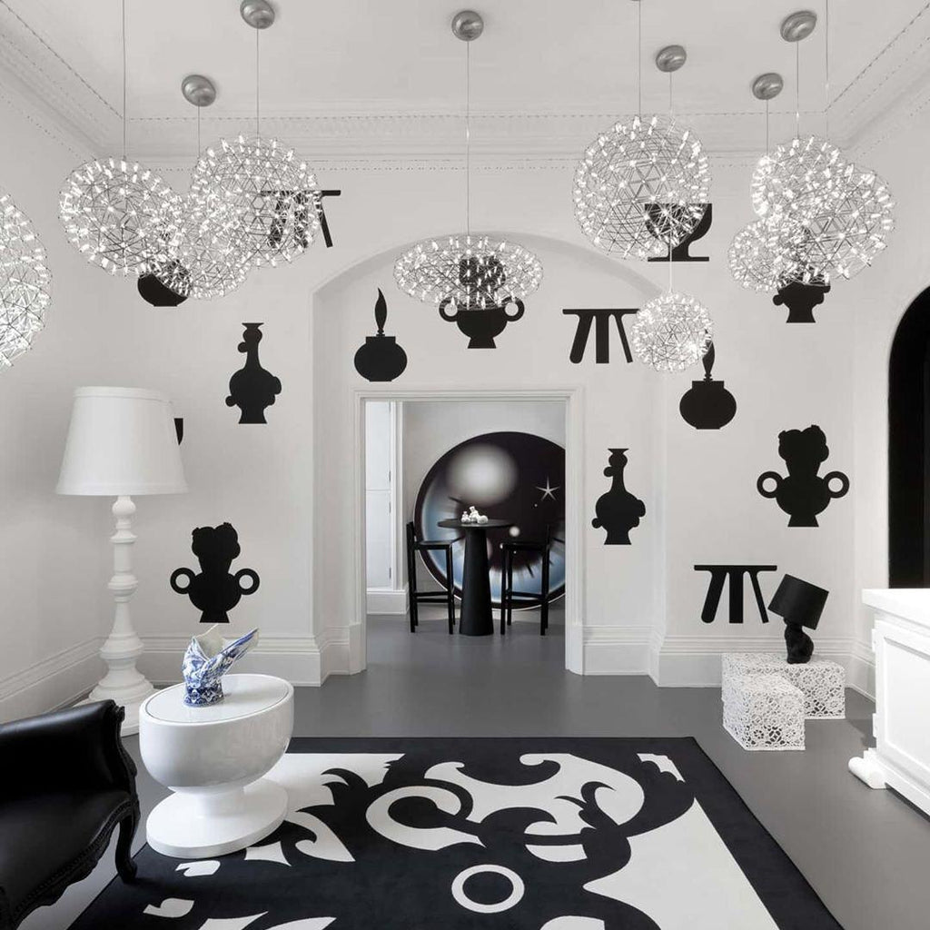 Silver Spark Ball Pendant Light | Souliia