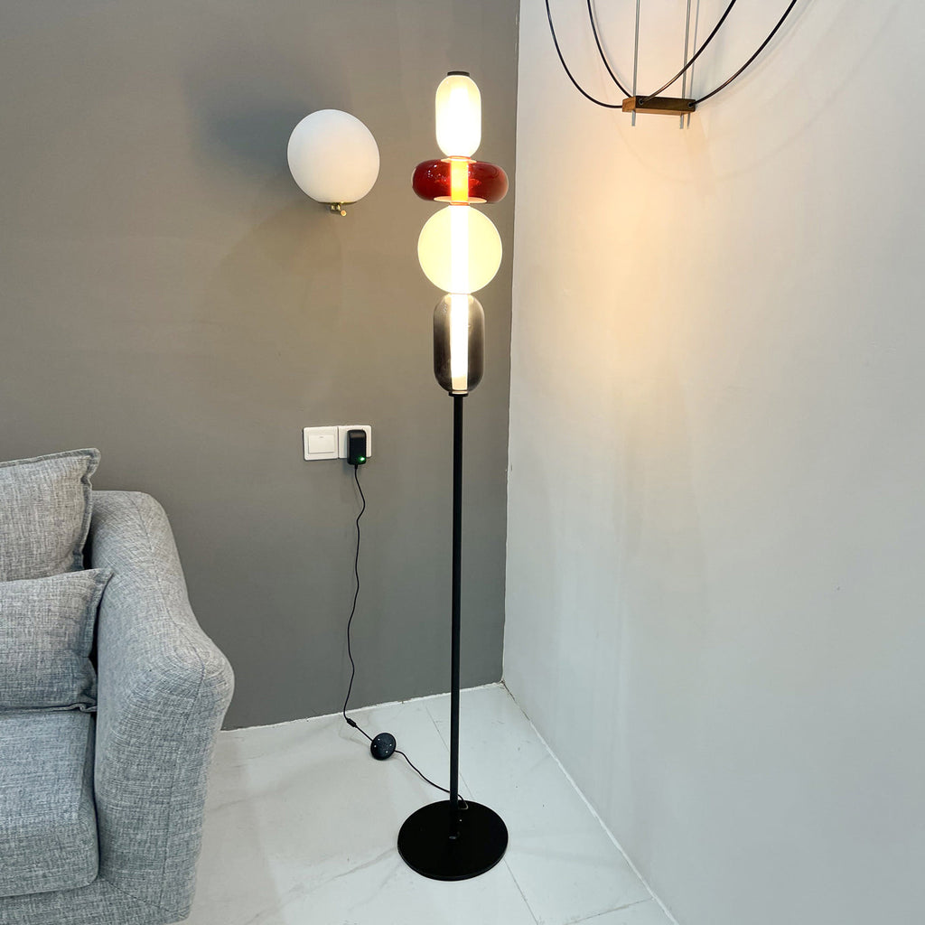 Buntglas Stehlampe | Souliia