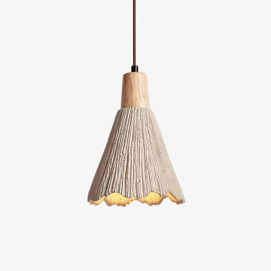 Solaraeon Pleated Pendant Lamp Modern Industrial Hanging Light for Dining and Living Spaces | Souliia