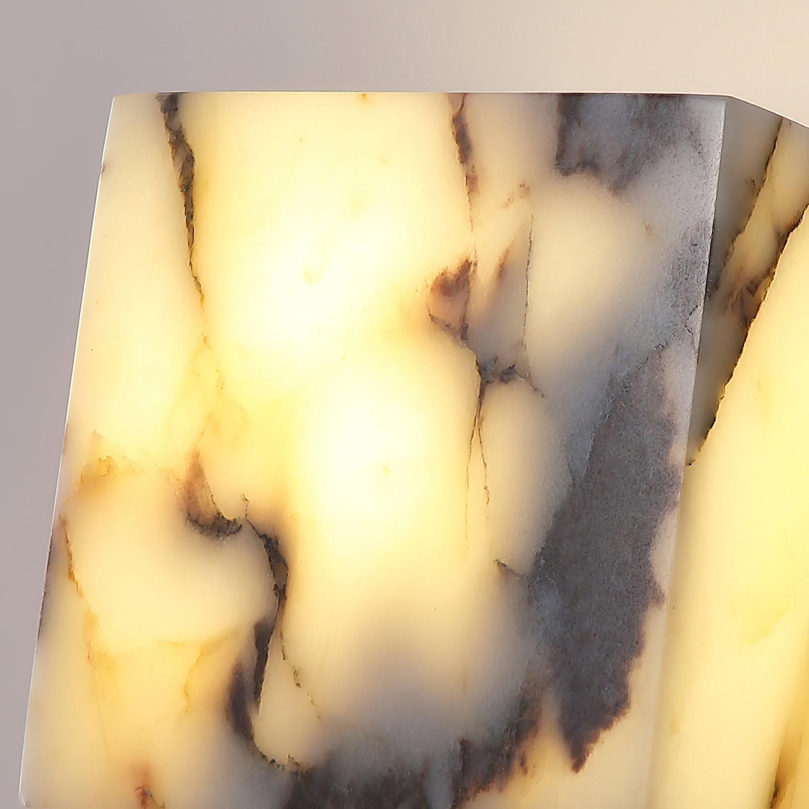 Square Marble Wall Lamp | Souliia
