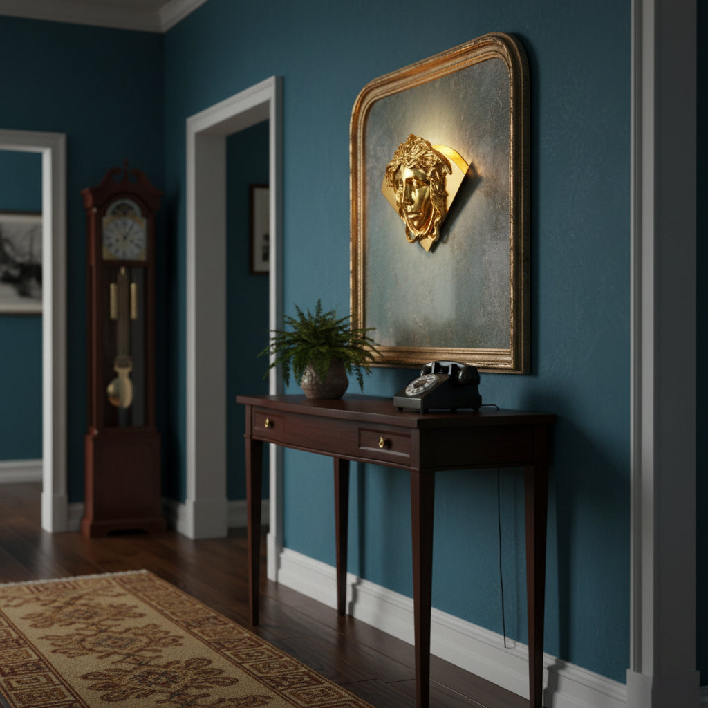 Sphinx Brass Wall Lamp | Souliia