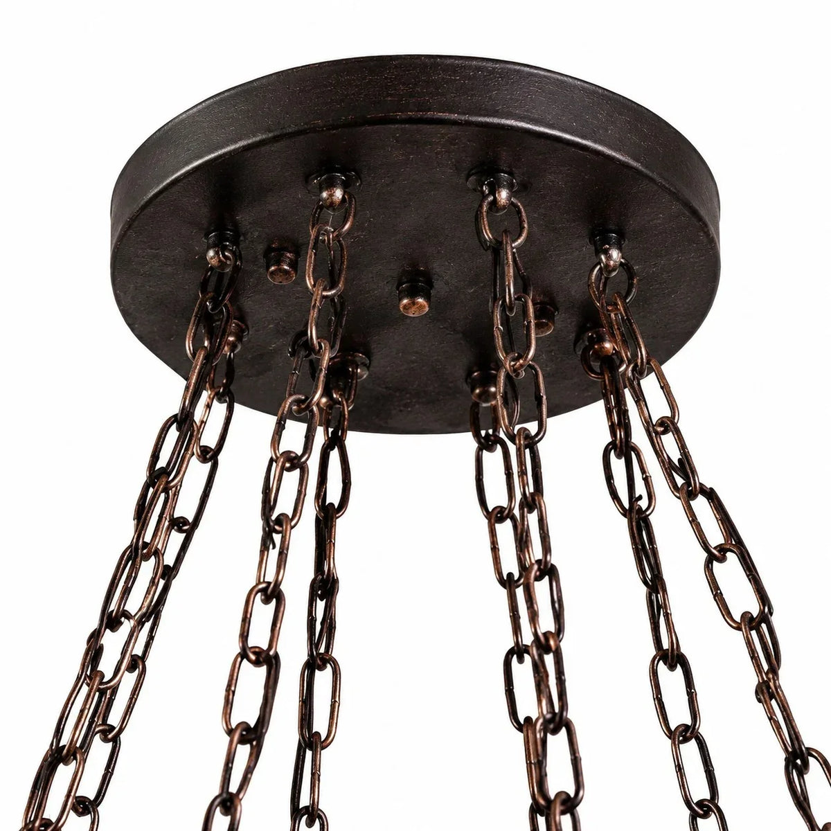 Rustic Industrial Solid Wood Pendant Light Collection | Souliia