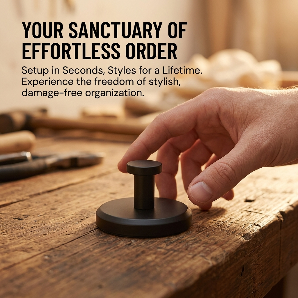 VibraGrip Hooks 4X — Transform Clutter into Instant, Stylish Order Without a Single Nail - Souliia