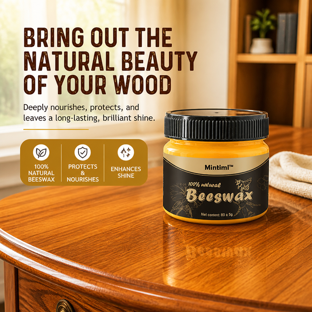 VeroLuxe Wood Revival Beeswax — Ignite Stunning Shine and Bring Your Wood Back to Life - Souliia