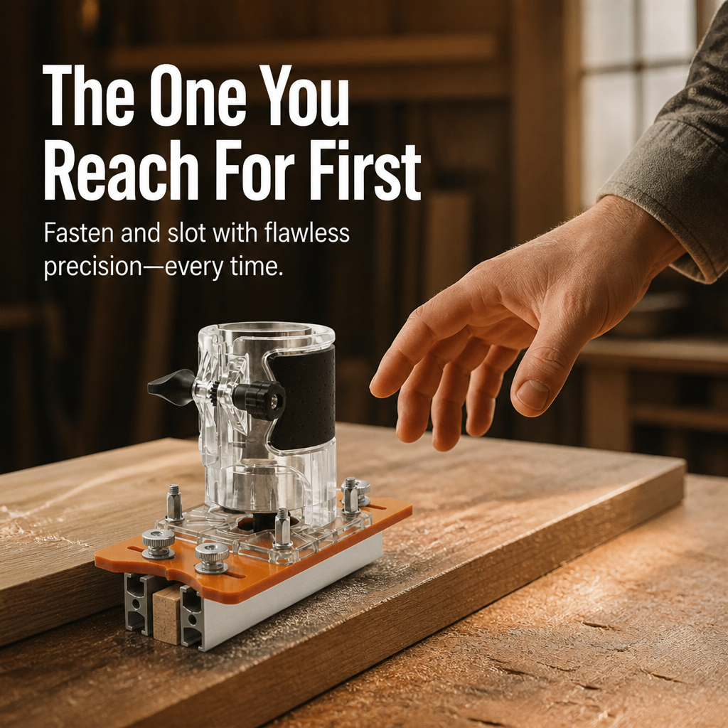 VersaCraft Duo — Double Your Woodworking Speed with Flawless Precision and Effortless Flow - Souliia