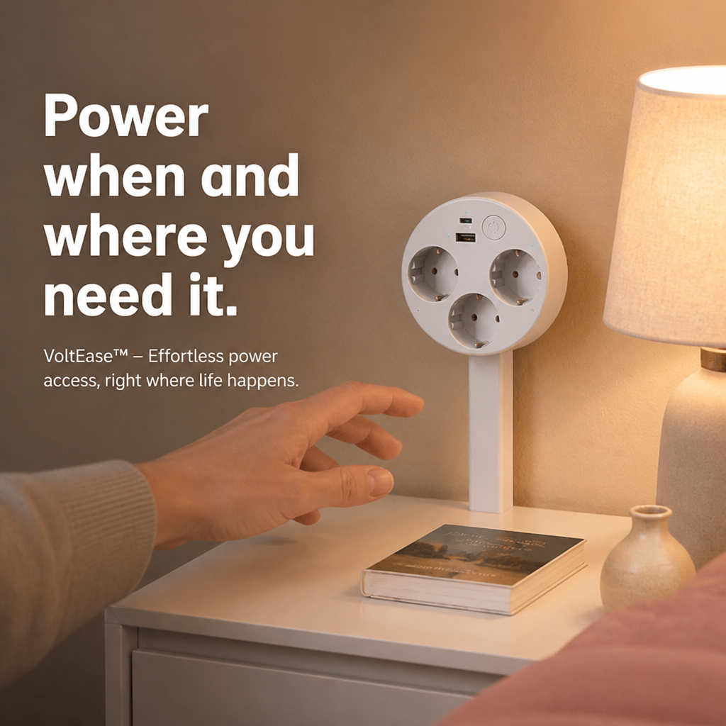 VoltEase — Effortless Power Access That Ends Your Outlet Struggles - Souliia
