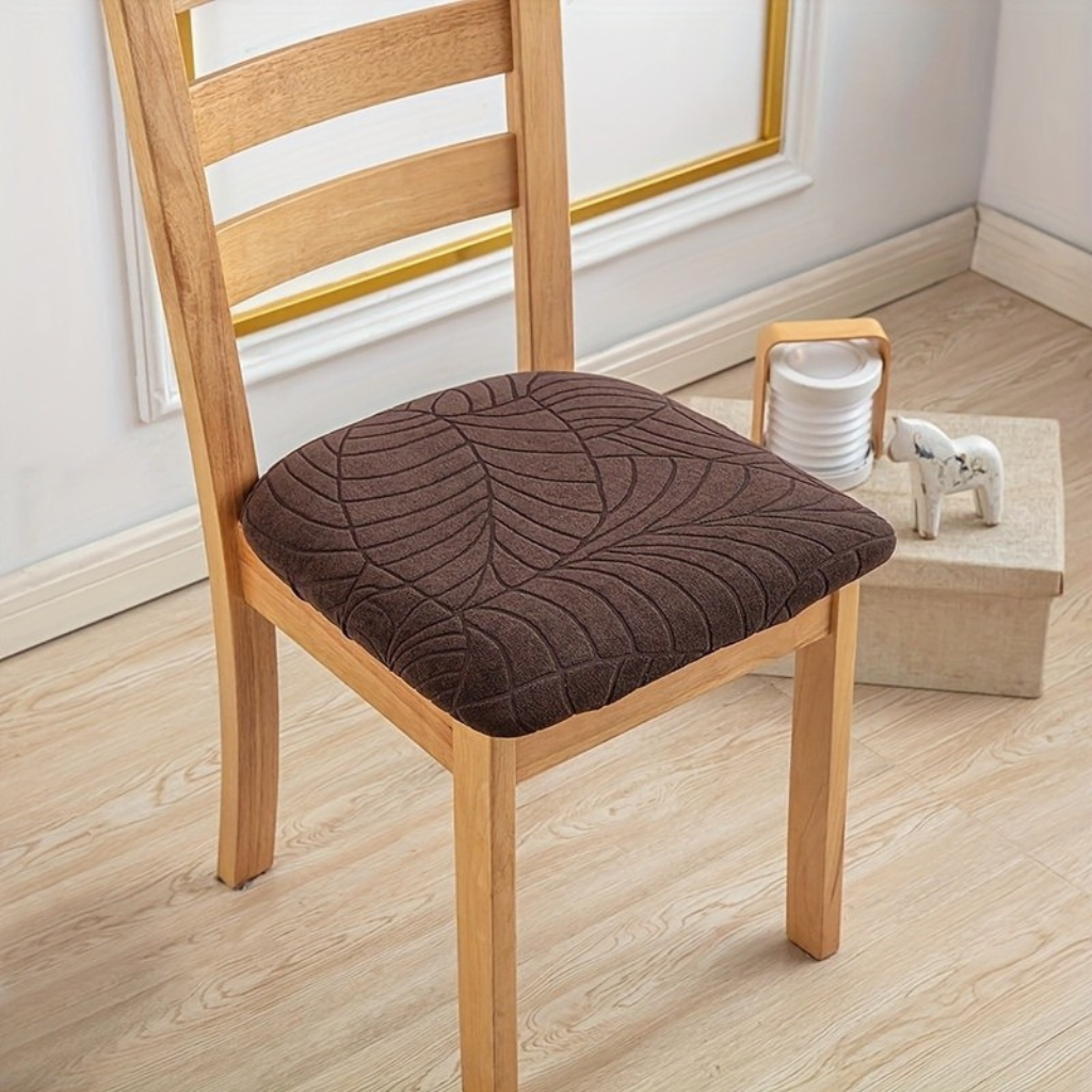 Jacqurenew Stretchable Chair Covers — Secure Elastic Fit, Universal Shape