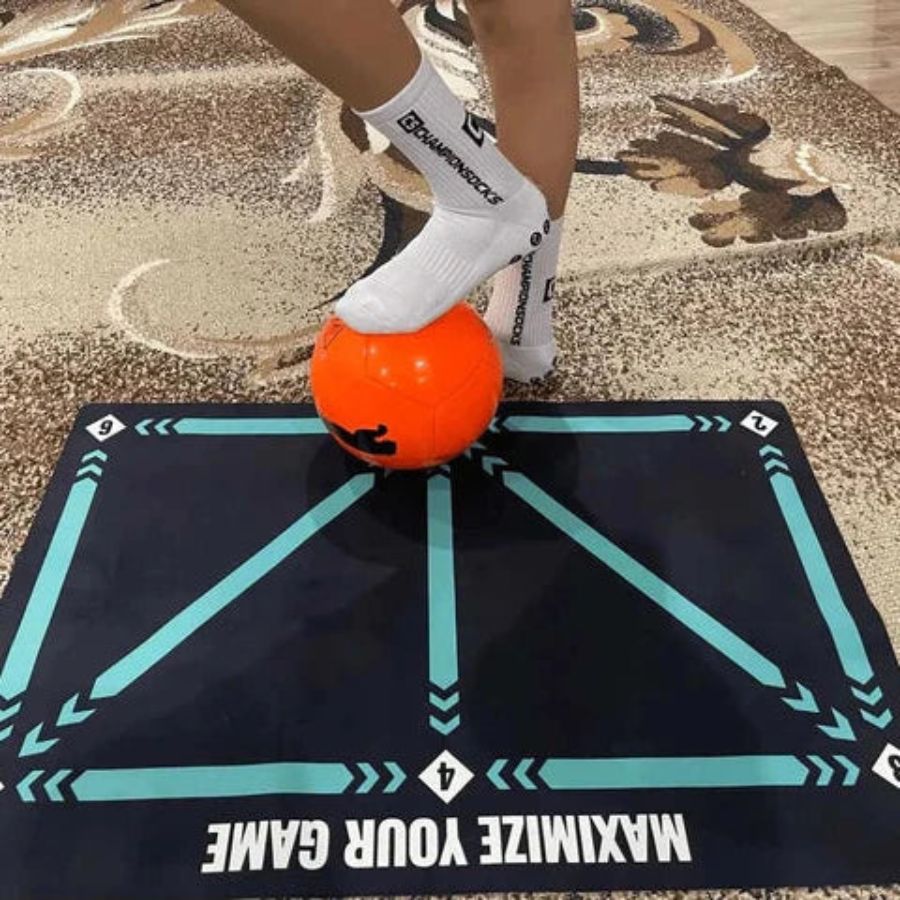 Profi futballedzőszőnyeg és videós edzésprogram