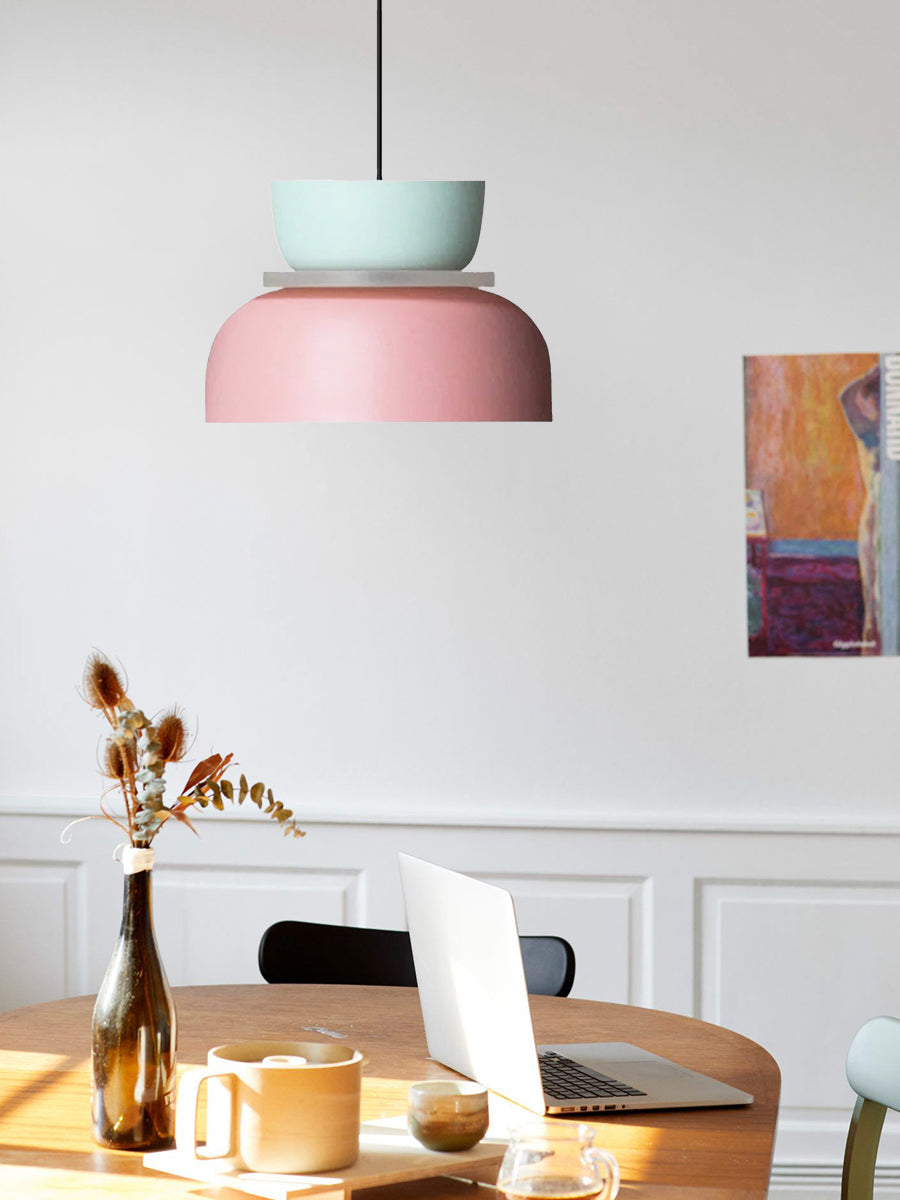 Macaron Acryl Bunte Schalenform Pendelleuchte | Souliia