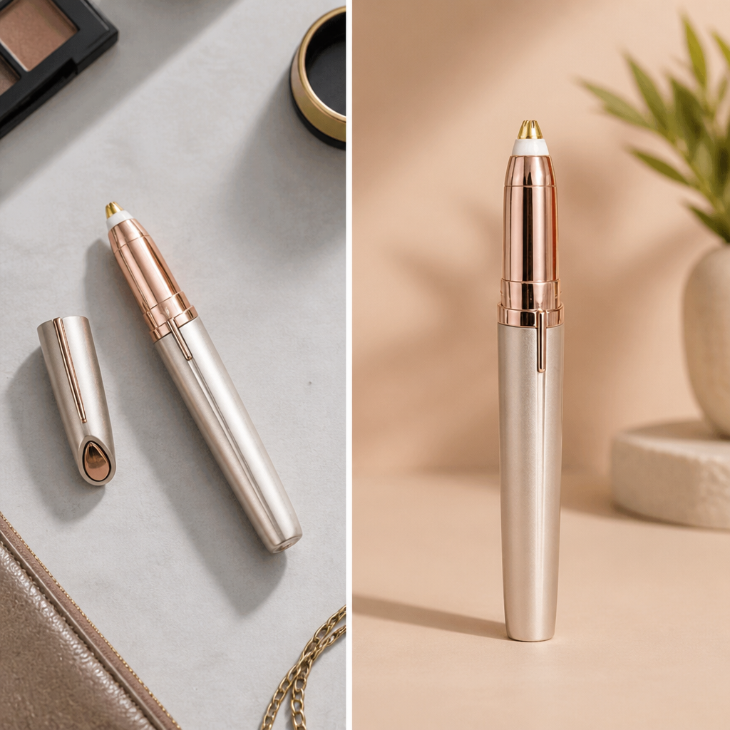 SharpSilk — Sweep Away Stray Brow Hairs & Facial Fuzz Painlessly in Seconds - Souliia