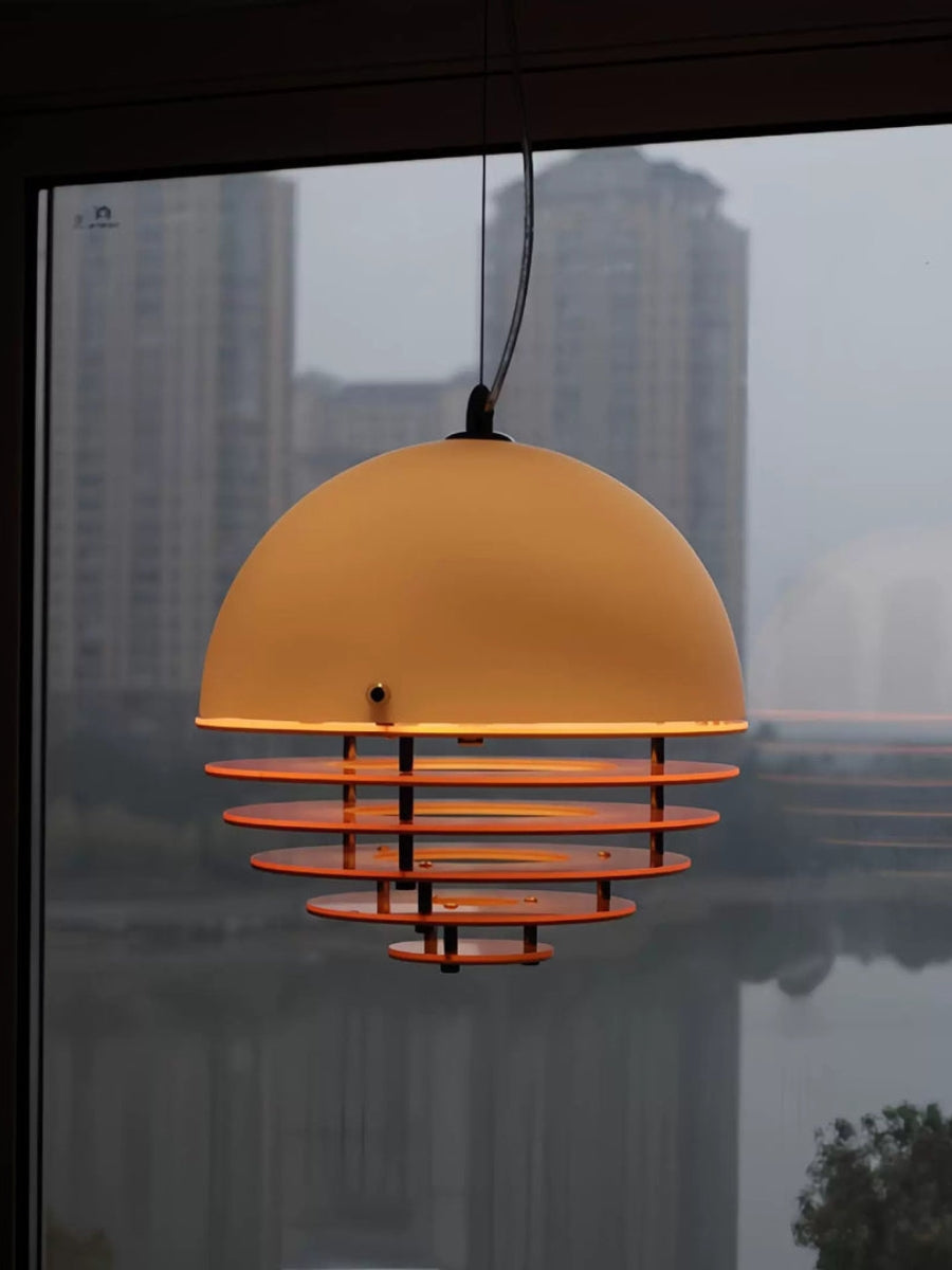 Sunset Pendelleuchte – Emotionale Stimmungsleuchte im Bauhaus-Design - AFTERGLOW S1 | Souliia