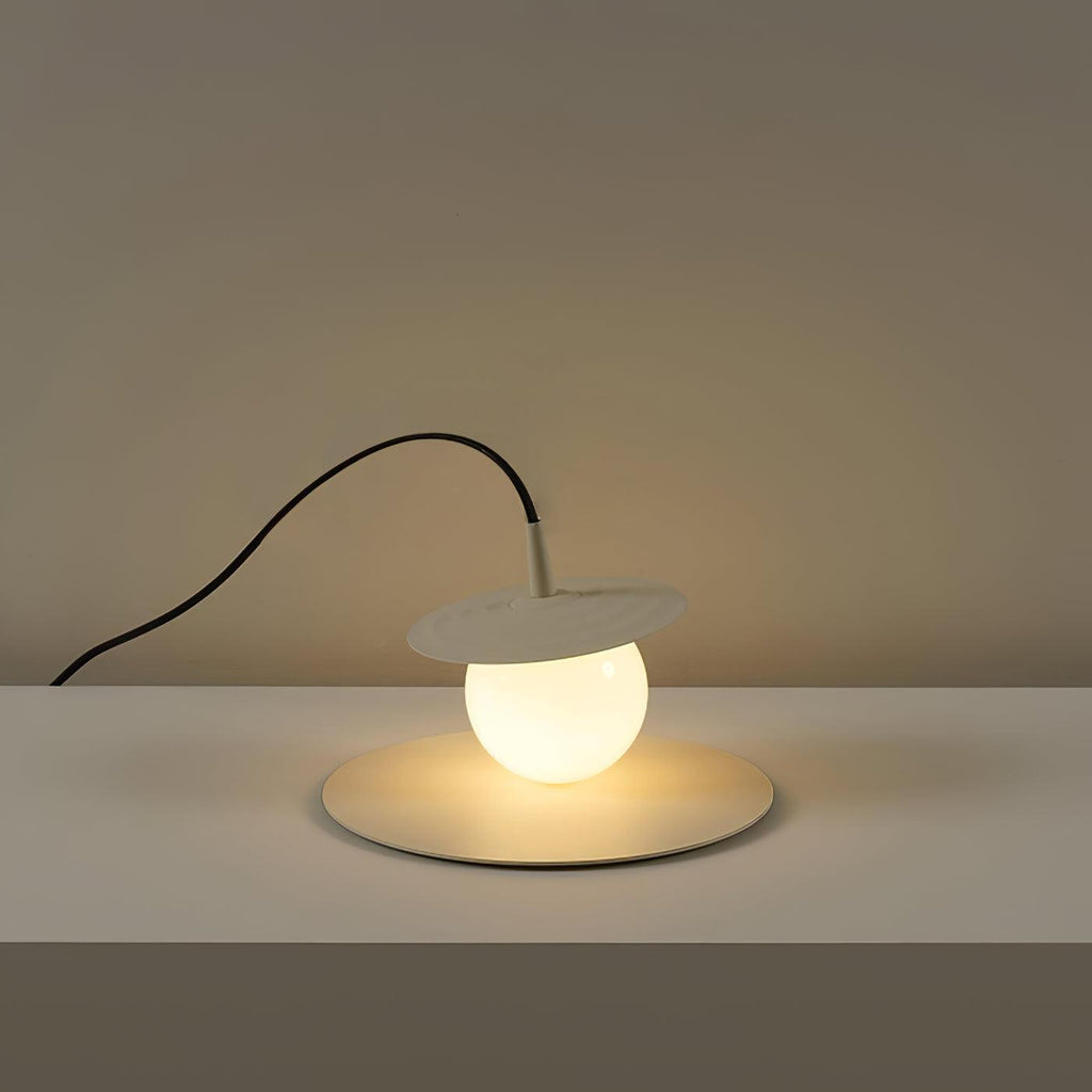 Moderne klassisk pladespiller-bordlampe M31 | Souliia