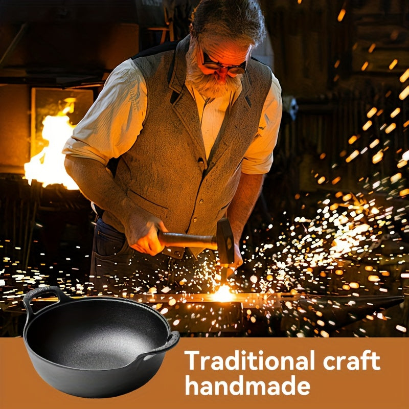 Miniforge Compact Pre-Seasoned Cast Iron Skillet