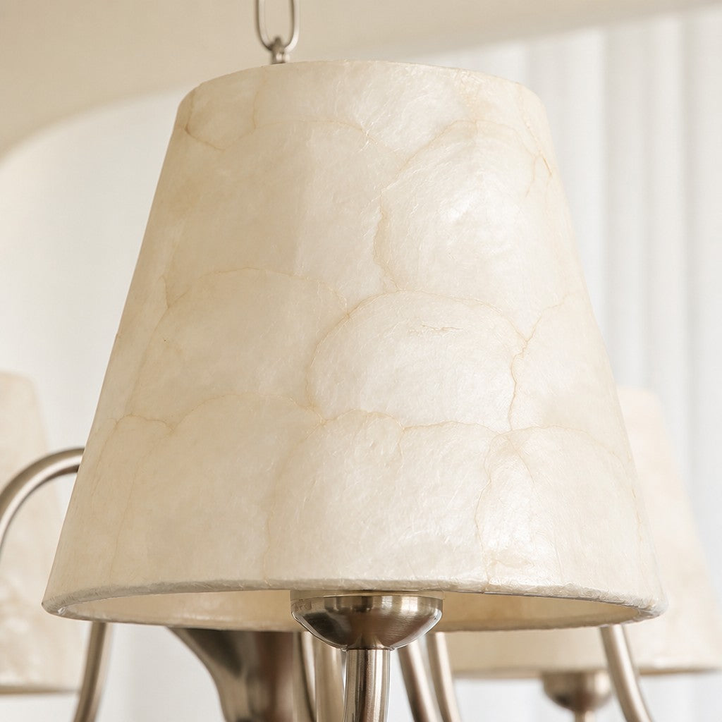 Sculptural Branch Form Coastal Chandelier for Dining Room Accent Lighting | Souliia