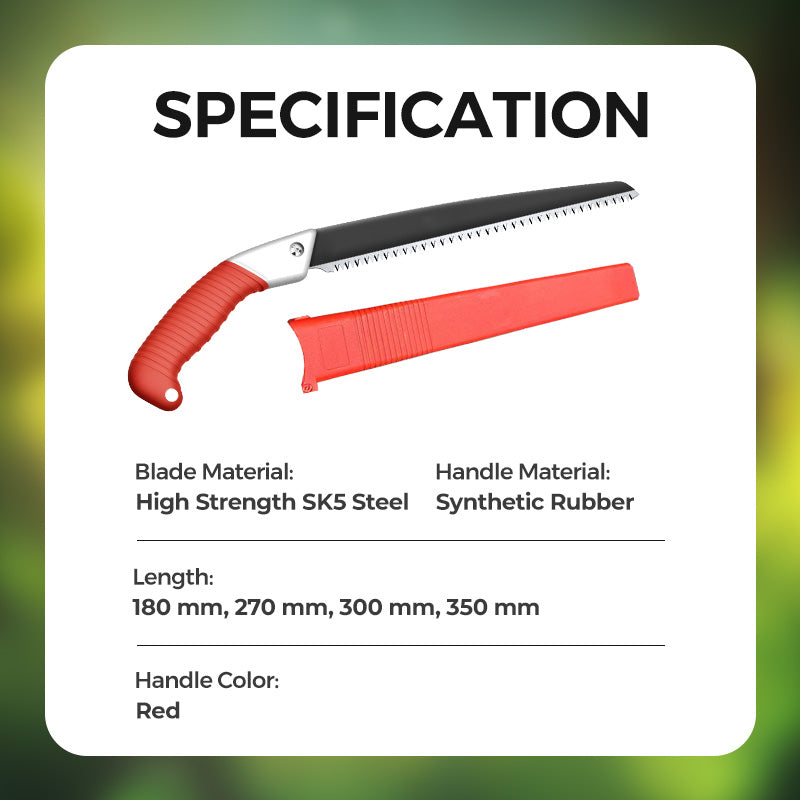 Universal Branch Saw | Sharp Pull Cutting Blade | Protective Cover Included | BranchMaster - Souliia