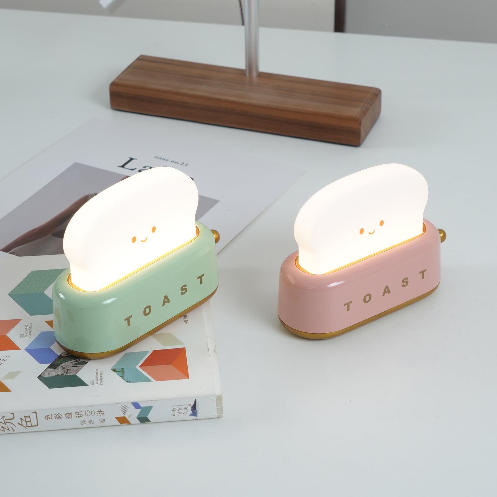 Toaster Table Lamp (built-in battery) | Souliia