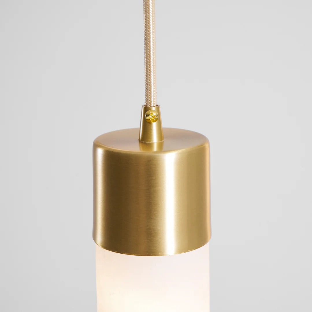Solaryx minimalistische zylindrische Pendelleuchte – Moderne Lampe für Küche oder Esszimmer | Souliia
